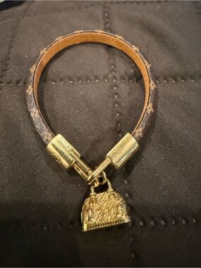 Authentic Louis Vuitton Alma Bag Charm Bracelet